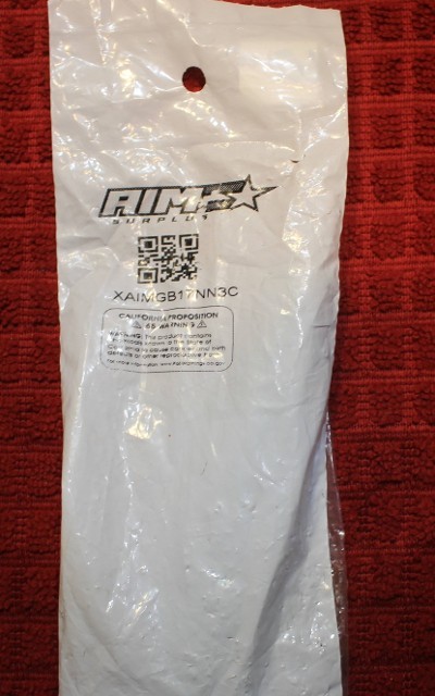 AIM GLOCK 17 compatible 9mm caliber stainless steel NITRIDED barrel