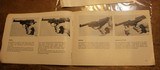 OEM Owners Manual Walther Automatic Pistol Model P 38 P 1 NOT Reproduction - 9 of 13