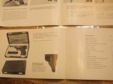 OEM Owners Manual Walther Automatic Pistol Model P 38 P 1 NOT Reproduction - 12 of 13