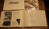 OEM Owners Manual Walther Automatic Pistol Model P 38 P 1 NOT Reproduction - 6 of 7