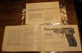 OEM Owners Manual Walther Automatic Pistol Model P 38 P 1 NOT Reproduction - 3 of 7