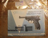 OEM Owners Manual Walther Automatic Pistol Model P 38 P 1 NOT Reproduction - 1 of 8