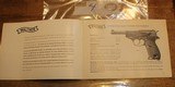 OEM Owners Manual Walther Automatic Pistol Model P 38 P 1 NOT Reproduction - 3 of 11