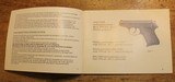 OEM Walther TPH English/German/French/Span Owners Manual Bedienungsanleitung - 3 of 18