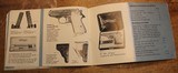 OEM Vintage Walther PP / PPK / PP Sport - Owners Manual - German - 8 of 9