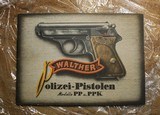 OEM Vintage Walther Polizei Pistolen PP / PPKOwners ManualGerman. Dated Feb 1940