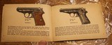 OEM Vintage Walther Polizei-Pistolen PP / PPK - Owners Manual - German. Dated Feb 1940 - 3 of 19