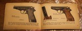 OEM Vintage Walther Polizei-Pistolen PP / PPK - Owners Manual - German. Dated Feb 1940 - 7 of 19