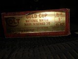 COLT Gold Cup Series 70 National Match .45 - 2 of 4