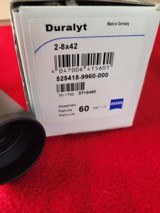 Zeiss 2-8 X 42MM illuminated rifle scope - 2 of 10