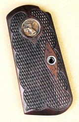  COLT MODEL1903/1908 M Hammerless Pocket Pistol Checkered Walnut Grips - 3 of 6