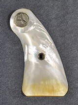 Colt Mother-of-Pearl Detective Special/Cobra/Police Positive Special Long Round-Butt Grips - 3 of 6