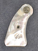 Colt Mother-of-Pearl Detective Special/Cobra/Police Positive Special Long Round-Butt Grips - 2 of 6