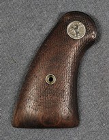 Colt Factory Pre-War E-Frame Walnut Service Grips - Officers Model / Army Special / Official Police (no. 2) - 2 of 7