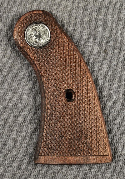 Police Positive / Police Positive Special Narrow-Butt Checkered Walnut Grip - Image 3 of 7