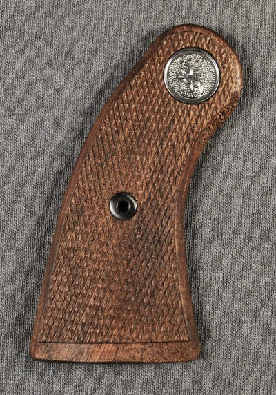 Police Positive / Police Positive Special Narrow-Butt Checkered Walnut Grip - Image 2 of 7