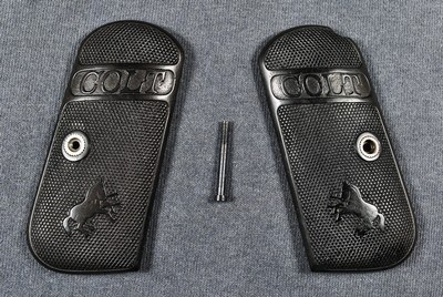 COLT FACTORY MODEL 1903 / 1908 MODEL M 4TH TYPE HARD RUBBER GRIPS (no. 3)