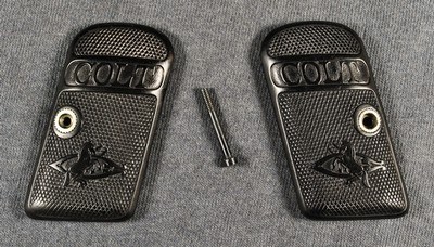 Factory 1908 Model N .25ACP Vest Pocket First Type Hard Rubber Grips