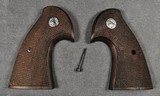 COLT FACTORY OFFICERS MODEL MATCH / TROOPER / 3-5-7 MODEL 1st GENERATION TARGET GRIPS - Image 1 of 5