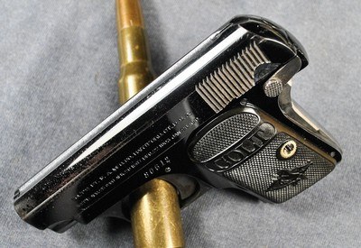 COLT 1908 MODEL N VEST POCKET .25ACP HAMMERLESS AUTOMATIC - Image 3 of 9