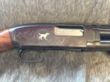 Winchester model 12 made in 1972 orginal winchester rib, Engraved by Neil Hartliep - 2 of 5