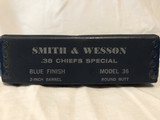 Smith & Wesson .38 Chief Special Model 36 - 9 of 10