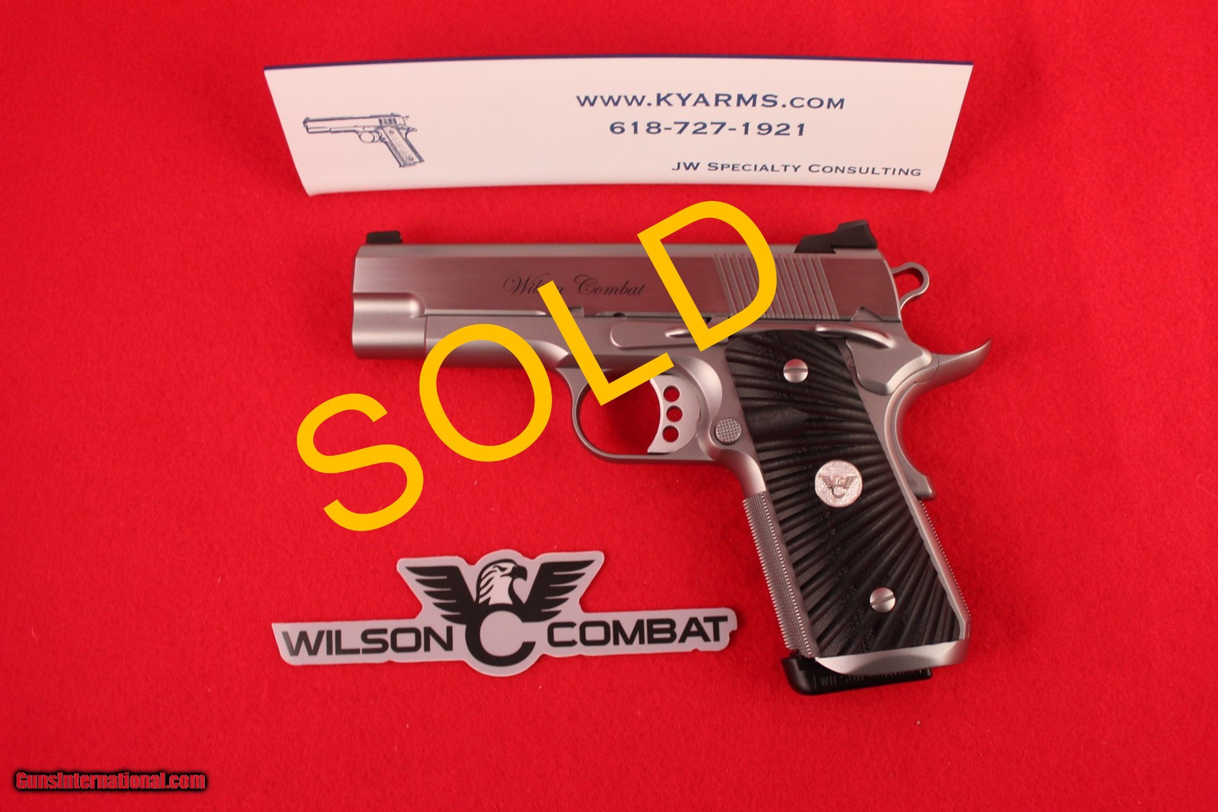 Wilson Combat Tactical Supergrade Compact .45 ACP NEW