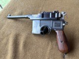 Mauser Broomhandle C96 9mm with Holster & Stock - 11 of 15