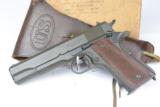 Mint Ithaca 1911a1 In Original Box. With Holster & Spare Magazines - 1 of 18
