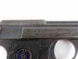 Engraved Walther Model 9 Pistol 6.35mm / .25 Caliber Pre WW2 / WWII - 12 of 19