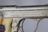 Rare Factory Engraved Walther Model 9 with Original Case WW2 / WWII 6.35mm .25 Caliber - 9 of 13