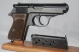 WW2 Nazi Police Walther PPK Pistol Waffen Eagle/C Proofed. WWII 7.65mm German - 2 of 10