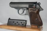 WW2 Nazi Police Walther PPK Pistol Waffen Eagle/C Proofed. WWII 7.65mm German - 1 of 10