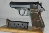 RARE WW2 Walther PPK - Early Duraluminum Frame Beautiful Finish 7.65mm 1939 Production - 1 of 8