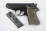 Original WW2 Nazi Police Eagle/C PPK WWII Grey Grip - 1 of 12