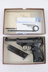 Original Post WWII Boxed 7.65mm Walther P.38 Pistol All Matching - 3 of 17