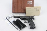 Original Post WWII Boxed 7.65mm Walther P.38 Pistol All Matching - 1 of 17