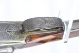 Original Pre-WWI Diamond Grade Engraved Charles Daly (Lindner) Side-by-Side Shotgun 12 GA - 25 of 25