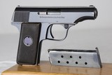 Excellent Original Walther Model 8, 2nd Variation, All Matching, Rare Serial Number - 2 of 10