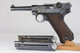 WW2 1937 Mauser P.08 Luger Rig - Two Matching Magazines - 9mm - 2 of 18