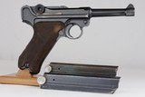 WW2 1937 Mauser P.08 Luger Rig - Two Matching Magazines - 9mm - 4 of 18