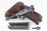 WW2 1937 Mauser P.08 Luger Rig - Two Matching Magazines - 9mm - 1 of 18