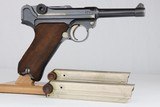 1918 Erfurt P.08 Luger Rig - Two Matching Magazines - 9mm - 4 of 19