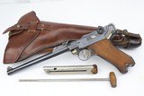 Fantastic 1917 Artillery Luger Rig - Matching Stock & Magazine - 9mm - 1 of 25