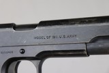 WWI Army Colt 1911 - 1918 - .45 - 13 of 13