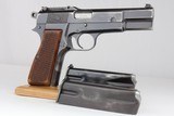 WWII Nazi Tangent FN Browning Hi Power Rig -~1941 - 9mm - 4 of 14