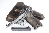 1941 Nazi Walther P.38 - Holster, Matching Magazine - 9mm - 1 of 17