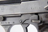 Scarce WWII Nazi Walther P.38 - ac 40 - 1940 - 9mm - 5 of 18