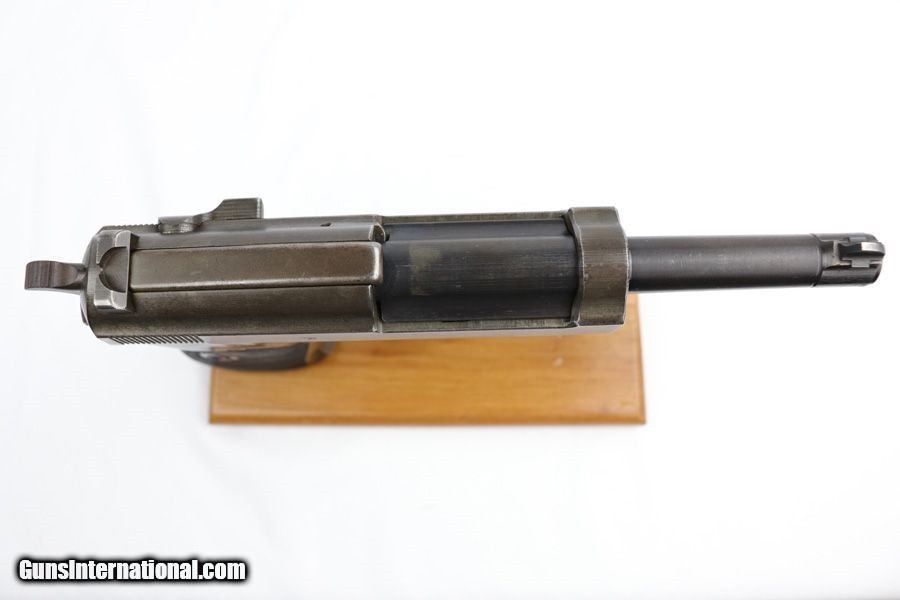 WWII Nazi Dual Tone Walther P.38 BYF 44 Police Eagle/F