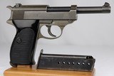 WWII Nazi Dual Tone Walther P.38 BYF 44 Police Eagle/F - RARE - 1944 - 9mm - 3 of 8